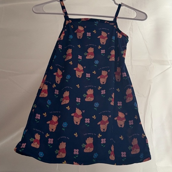 Disney Other - Disney Winnie the Pooh Blue Nightgown/Dress 4/5